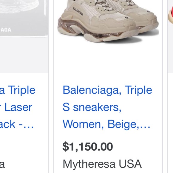 Balenciaga triple s sneaker size 40 - Picture 10 of 11